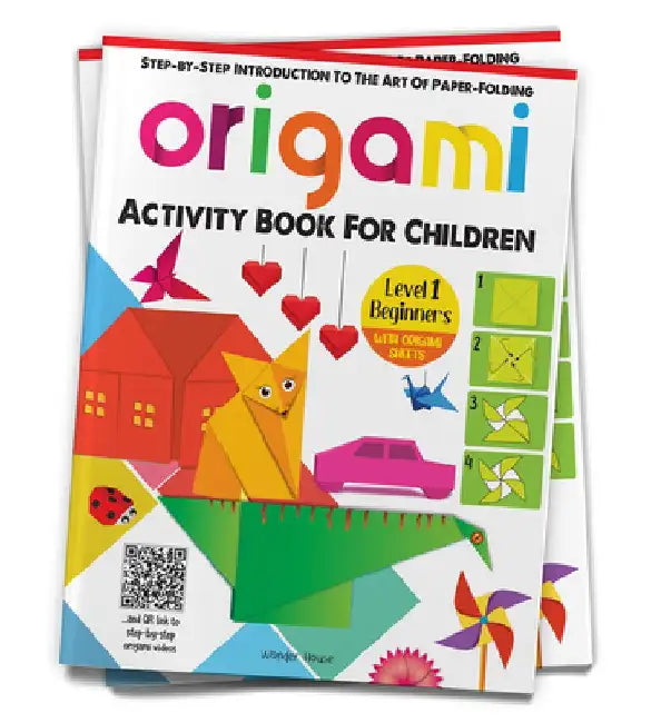Origami: Step-By-Step Introduction to the Art of Paper-Folding: Level 1: Beginners by Wonder House Books
