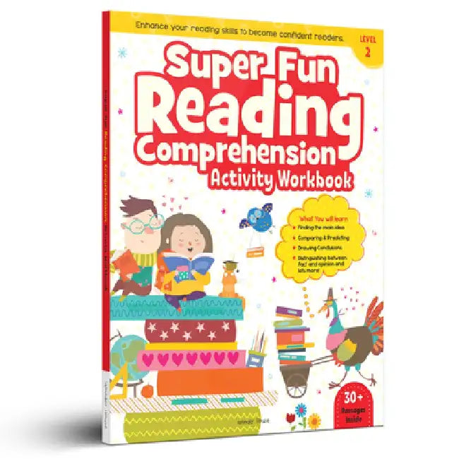 Super Fun Reading Comprehension: Level 2 by Wonder House Books