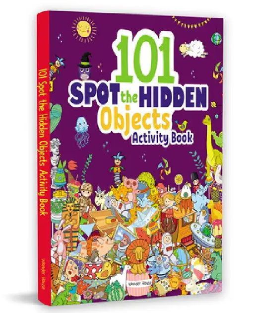 101 Spot the Hidden Objects Activity Book by Wonder House Books