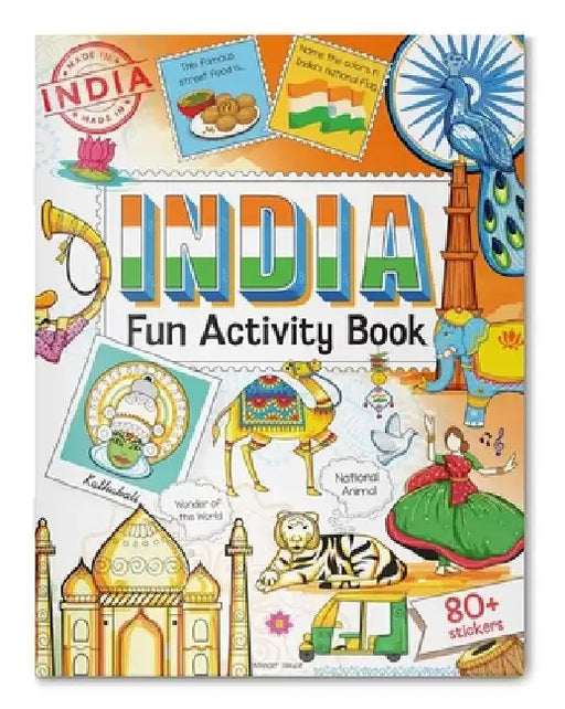 India - Fun Activity Book for Children by Wonder House Books