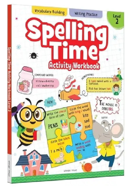 Spelling Time Activity Workbook: Book 2 by Wonder House Books