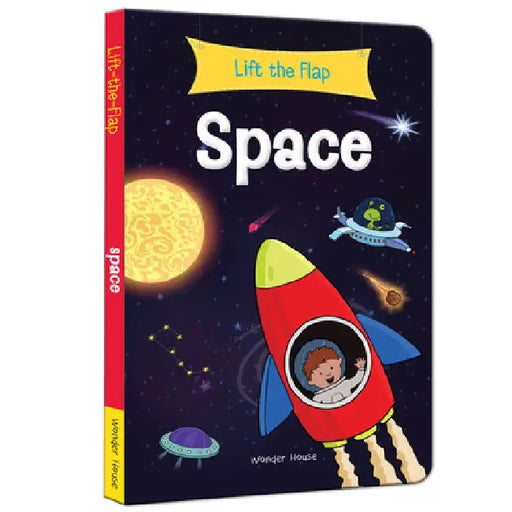 Lift the Flap: Space by Wonder House Books
