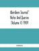 Aberdeen Journal" Notes And Queries (Volume II) 1909 by Unknown