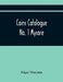 Coins Catalogue No. 1 Mysore by Edgar Thurston