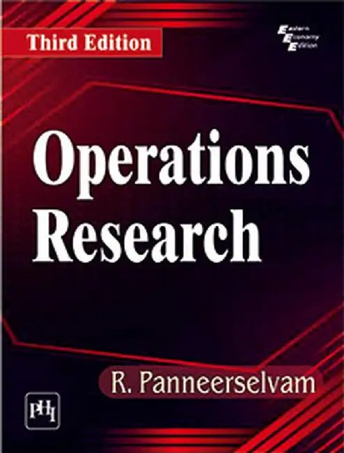 Operations Research by Panneerselvam R.