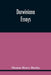 Darwiniana: Essays by Thomas Henry Huxley