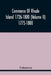Commerce Of Rhode Island 1726-1800 (Volume Ii) 1775-1800 by Unknown