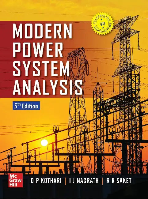 Modern Power System Analysis by D P Kothari