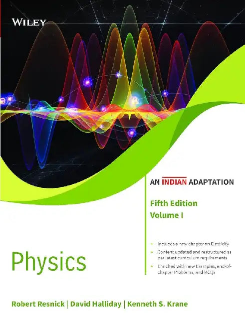 Physics, Vol 1, 5ed (An Indian Adaptation) by Robert Resnick, David Halliday, Kenneth S. Krane, Dr. Partha Goswami, Dr. Arijit Roy, Dr. Kaustuv Da