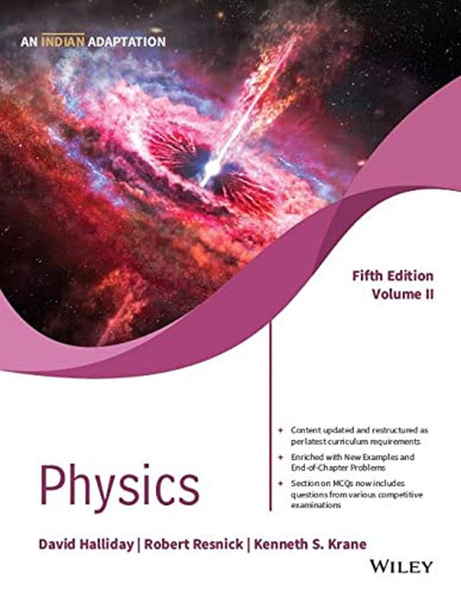 Physics, Vol 2, 5ed, An Indian Adaptation by David Halliday , Robert Resnick , Kenneth S. Krane