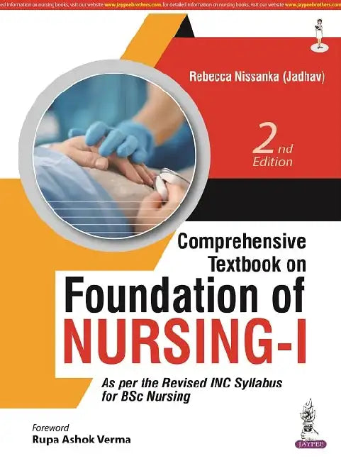 Comprehensive Textbook On Foundation Of Nursing-I by Rebecca Nissanka (Jadhav)