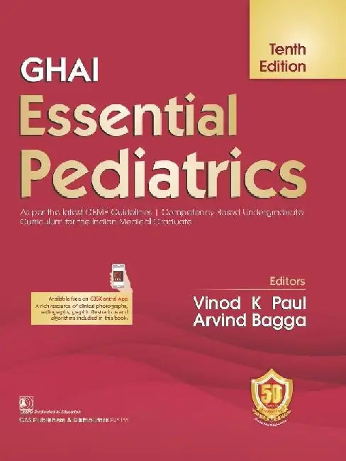 Ghai Essential Pediatrics, 10e by Paul V K