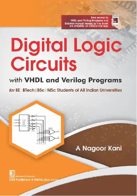 Digital Logic Circuits With Vhdl And Verilog Programs by A Nagoor Kani