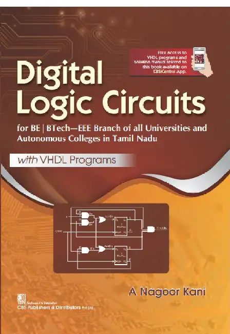 Digital Logic Circuits With Vhdl Programs by Kani A N