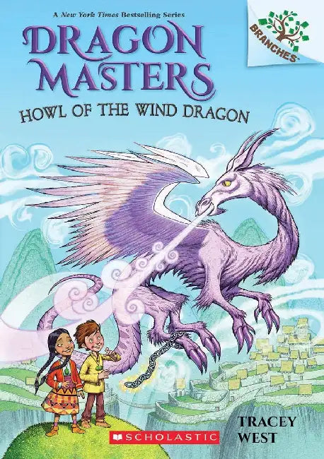 Dragon Masters #20: Howl Of The Wind Dragon (A Branches Book) by Tracey West