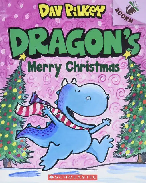 Dragon #5: Dragon's Merry Christmas (An Acorn Book) by Dav Pilkey