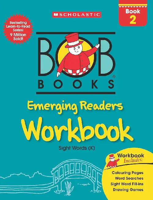 Bob Books: Emerging Readers Workbook 2 by Lynn Maslen Kertell