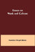 Essays on Work and Culture by Hamilton Wright Mabie