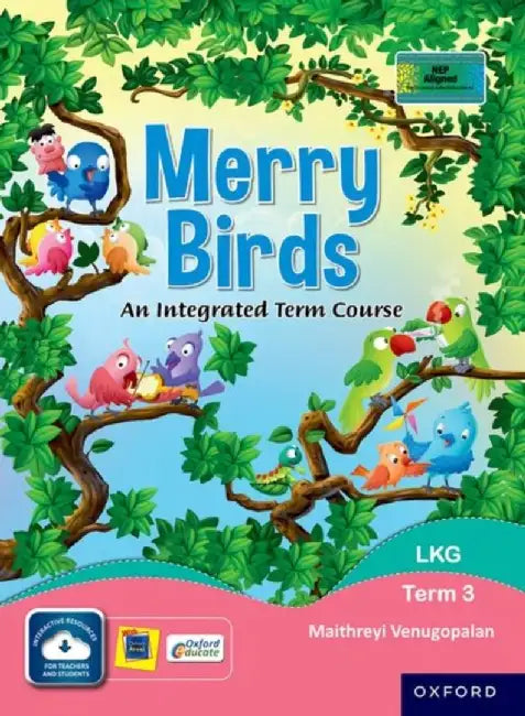Merry Birds-Class Lkg Term 3 by Maithreyi Venugopalan