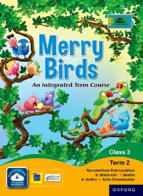 Merry Birds-An Integrated Term Course For Class 3 Term 2 by Navaneetham,Malar,Geetha,Anitha,Anita C