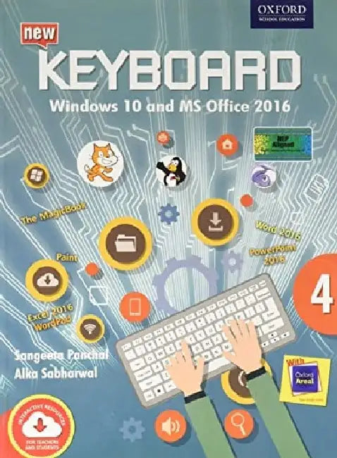 Keyboard Windows 10-Office 2016 Book 4_Opp by Alka Sabharwal And Sangeeta Panchal