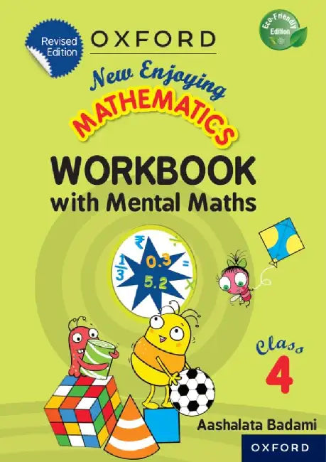 New Enjoying Mathematics Workbook with Mental Maths 4 by Ashalata Badami