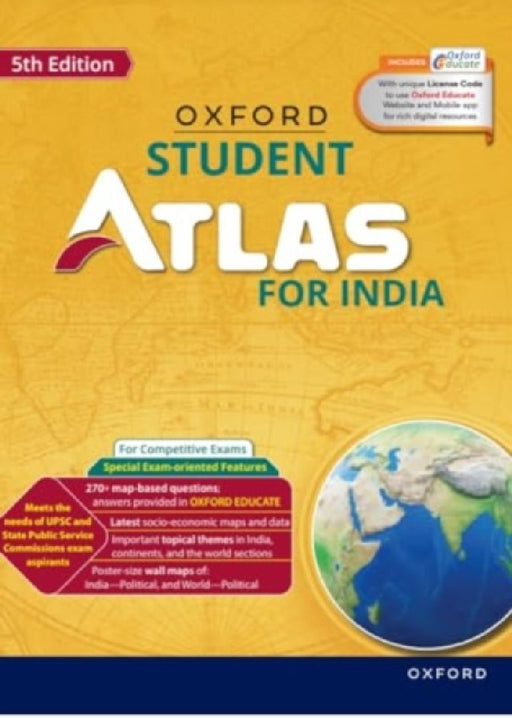 Oxford Student Atlas for India by Inhouse