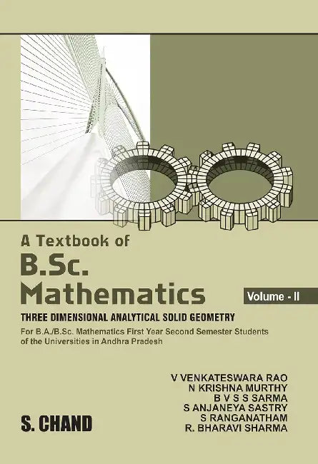 ATB Of B.Sc. Mathematics [Three Dimensional Analytical Solid Geometry]V by V Venkateswara Rao