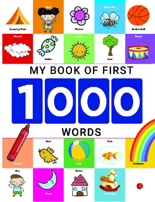 My Book Of First 1000 Words by Rupa