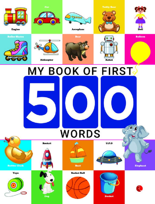 My Book Of First 500 Words by Rupa