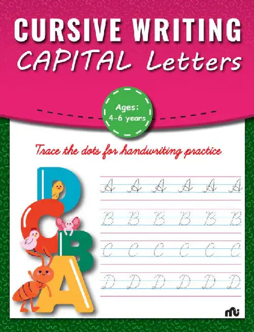 Cursive Writing - Capital Letters by Rupa