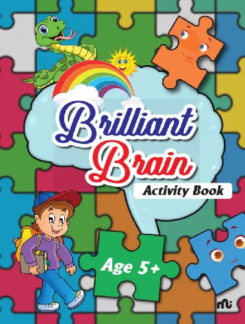 Brilliant Brain Activities Book (age 5+) by Rupa