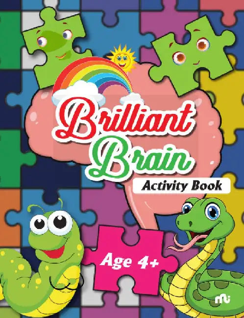 Brilliant Brain Activity Book Age 4+ by Rupa