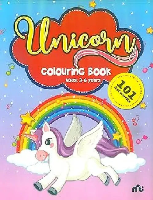 Unicorn Colouring Book - 1st by Rupa