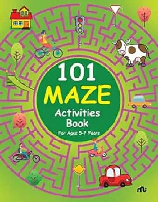 101 Maze Activities Book by Moonstone