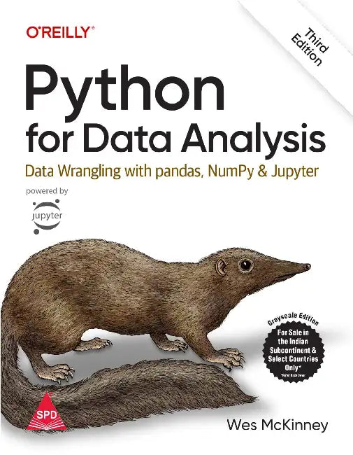 Python For Data Analysis by Wes Mckinney