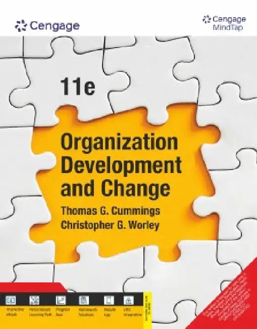 Organization Development and Change with MindTap by Thomas G. Cummings 