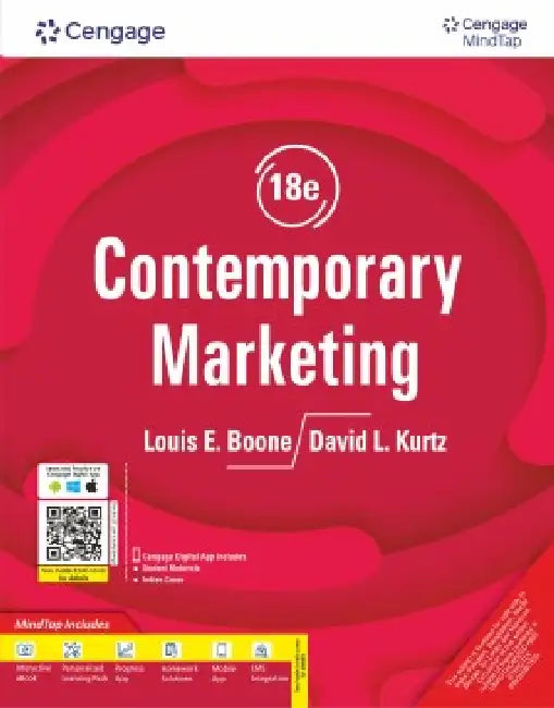 Contemporary Marketing with MindTap by Louis E. Boone 