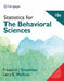 Statistics for the Behavioral Sciences by Frederick J Gravetter 
