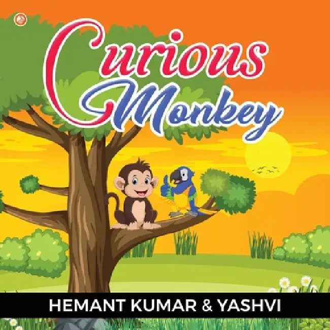 Curious Monkey by Hemant Kumar, Yashvi