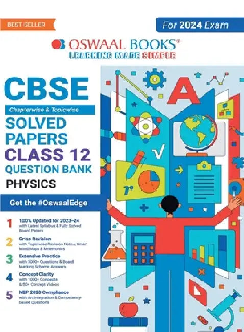 Oswaal CBSE Chapterwise & Topicwise Question Bank Class 12 Physics Book (For 2023-24 Exam) by Oswaal Editorial Board