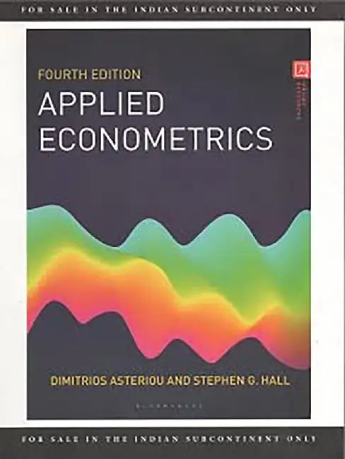 Applied Econometrics by Dimitrios Asteriou