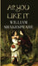 As You Like It by William SHAKESPEARE