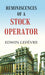 Reminiscences of A Stock Operator by Edwin Lefévre