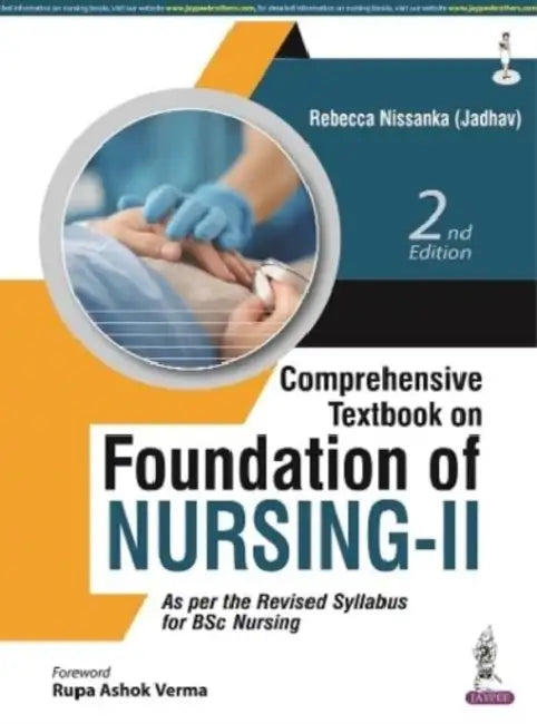 Comprehensive Textbook On Foundation Of Nursing-II by Rebecca Nissanka (Jadhav)