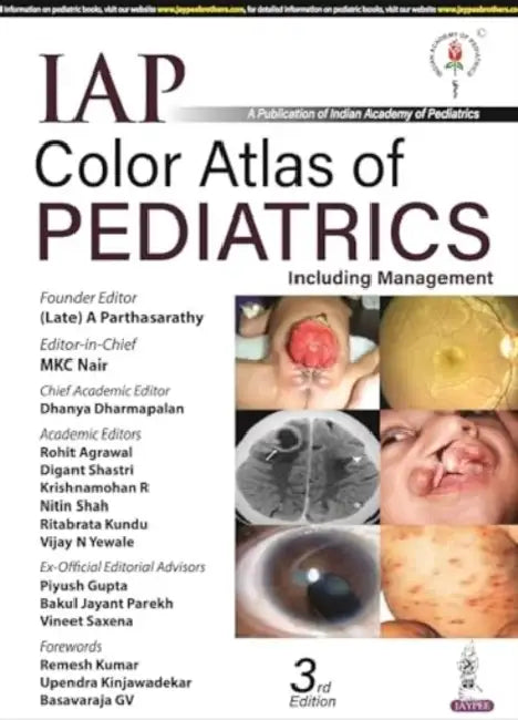 Iap Color Atlas Of Pediatrics by A Parthasarathy