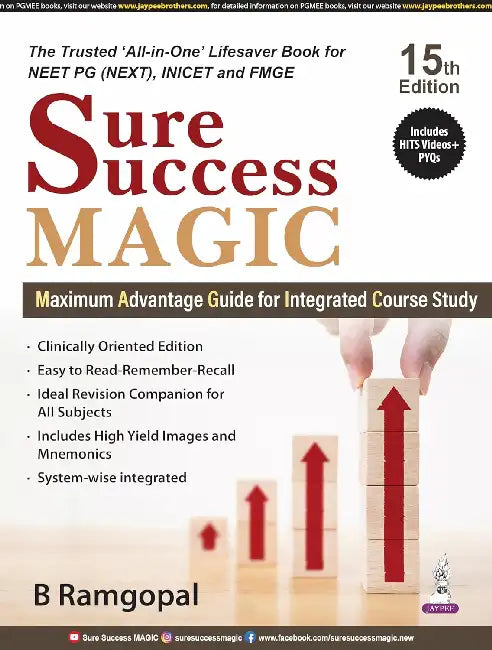 Sure Success Magic (Maximum Advantage Guide For Integrated Course Study) by B Ramgopal