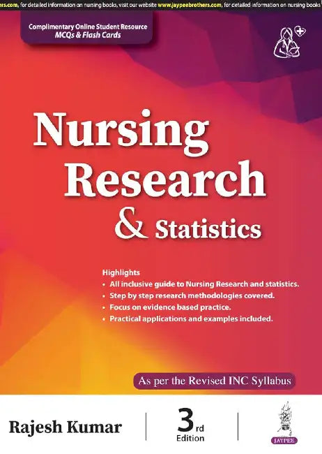 Nursing Research & Statistics by Rajesh Kumar