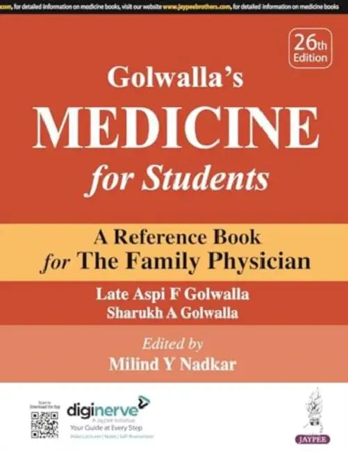 Golwalla's Medicine For Students by Aspi F Golwalla