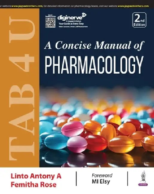 A Concise Manual of Pharmacology by Linto Antony A